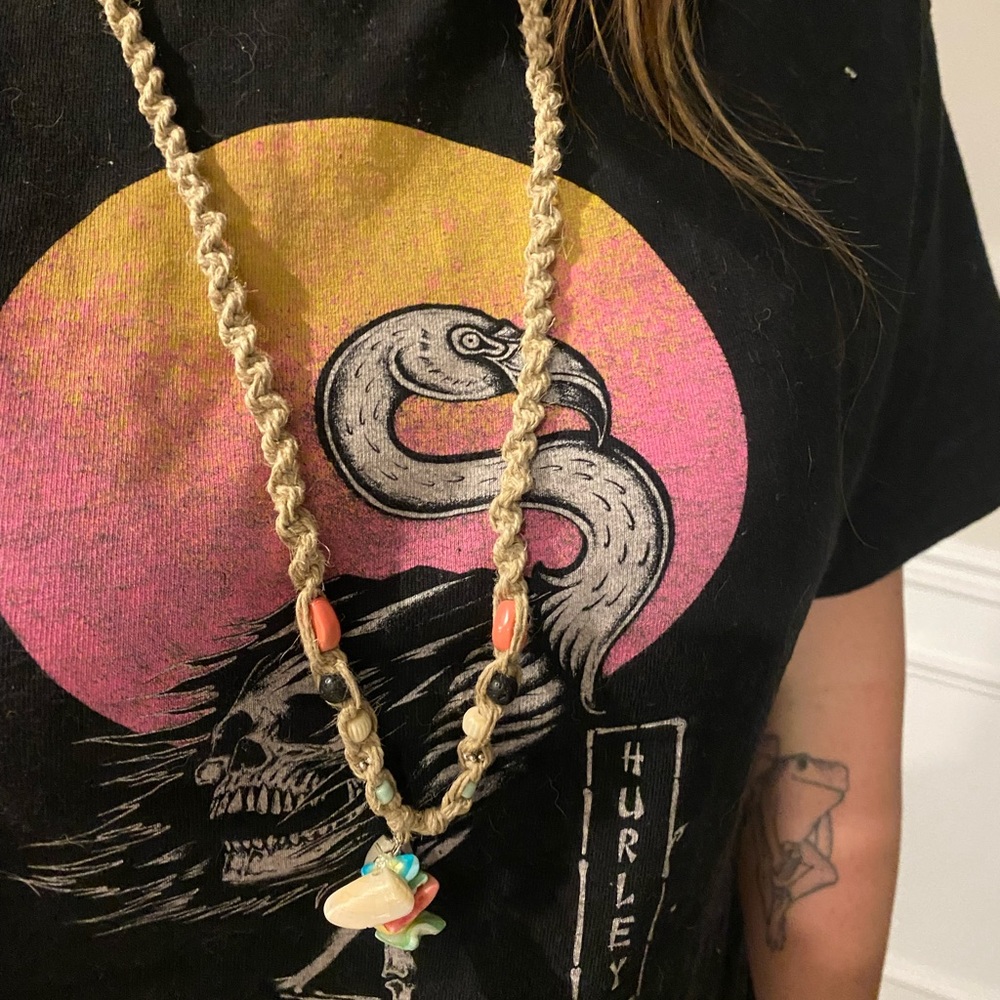 Seashell Hemp Necklace
